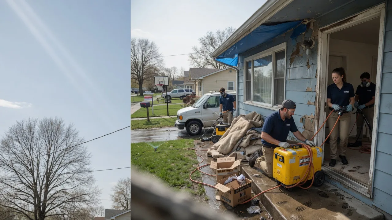 Basement Flood Cleanup in Peck, ID near me